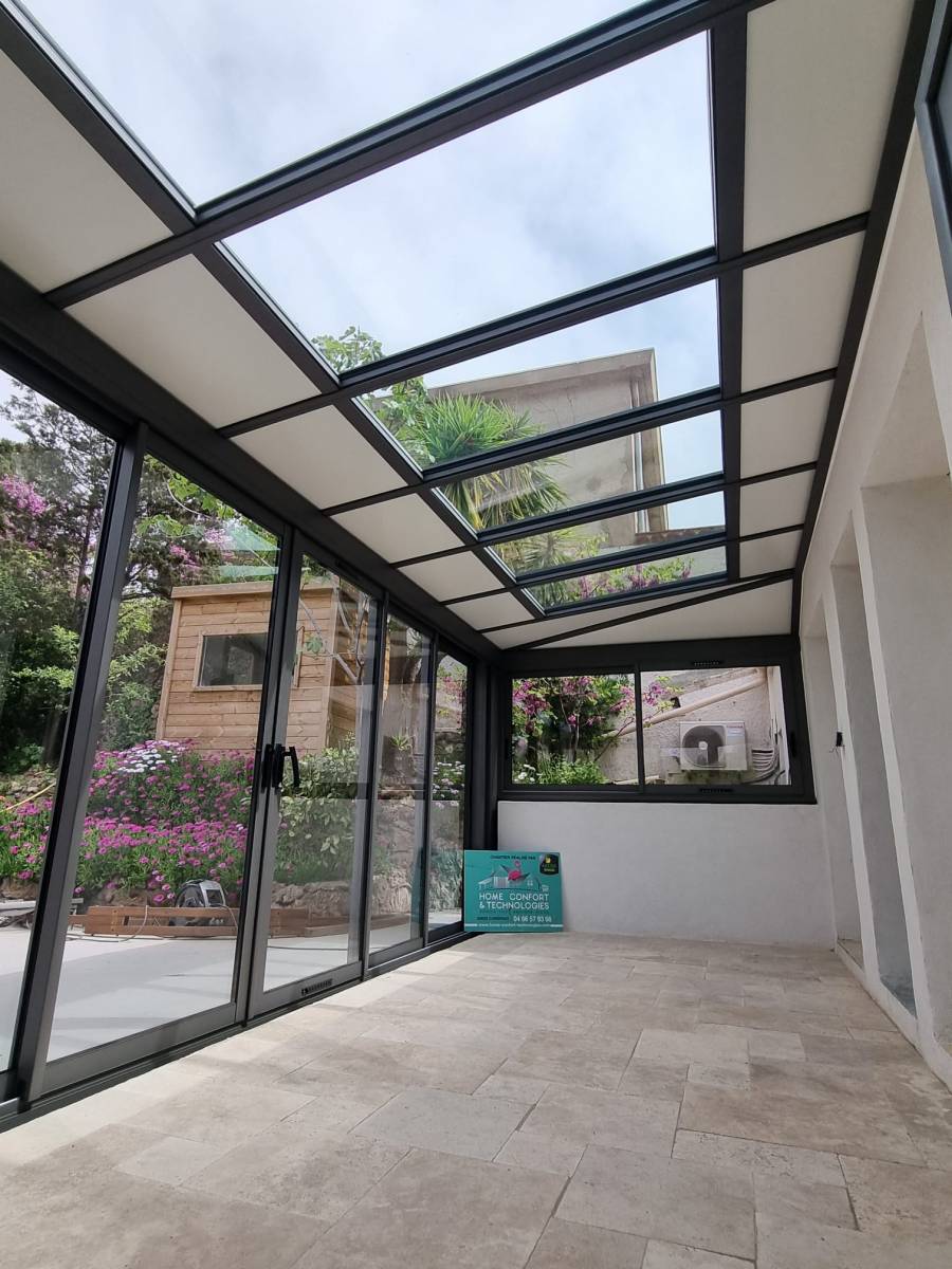 Installation d'une véranda AKENA sur mesure à Sète dans l'Hérault