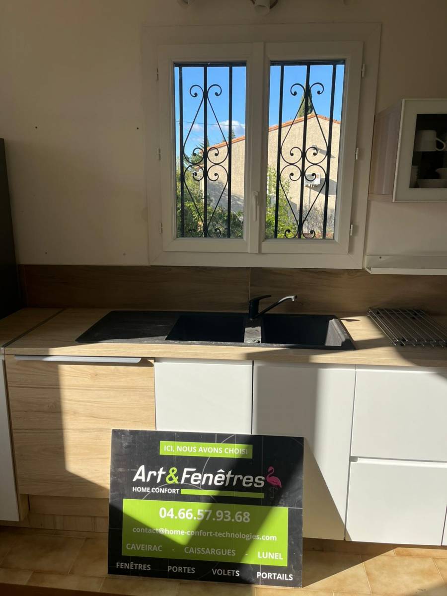 Rénovation de menuiseries, portes fenêtres et fenêtres près de Nîmes dans la commune de Lédenon